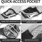 Hydration Pack Backpack, Lightweight Water Backpack with 2L Leakproof Hydration Bladder Daypack for Men Women,Running Hydration Vest for Outdoor Trail