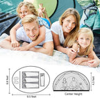 4 Person Easy Pop Up Tent,9.5’X6.6’X52'',Waterproof, Automatic Setup,2 Doors-Instant Family Tents for Camping, Hiking & Traveling