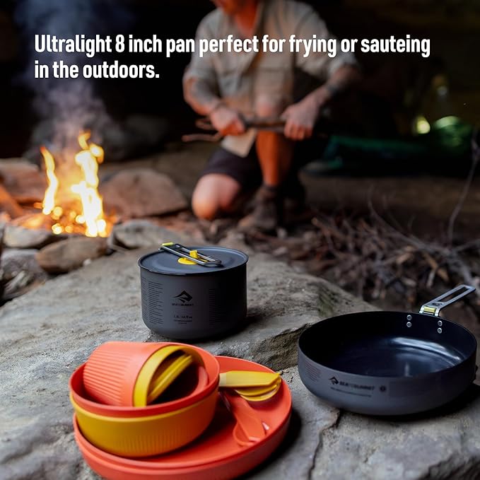 Sea to Summit Frontier Ultralight 8 Inch Camping Cooking Pan