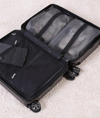 2 Pack Shoe Bags for Travel, Sneaker Bags, Waterproof Travel Shoe Bags with Zipper for Packing, Golf Shoe Dust Bags for Man and Women, Medium, Black