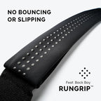 Back Bay Reflective Running Belt for Women & Men [Fits ALL Phones], Runners Fanny Pack, Money Belt, Reflective Running Gear, Waist Bag Workout Gear, iPhone Runner's Phone Holder Waist Pack