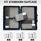 BAGAIL 6 Set/4 Set Lightweight Compression Packing Cubes for Travel, Anti-Tearing Expandable Organizer Bags for Suitcase