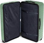 Away Large Trunk Luggage, 31 Inch Hardside Suitcase with Spinner Wheels, Lightweight & Durable, TSA Lock, Ideal for Long Trips, Sea Green