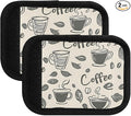 Coffee Time 3 Luggage Handle Wrap for Suitcase Luggage Tags Handle Covers Identifiers Soft Decorations Travel Accessories 2 Pack