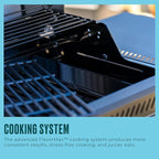 Charbroil® Performance Series™ 5-Burner Gas Grill Cart with Side Burner, Black - 463254125