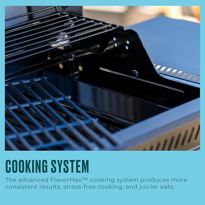 Charbroil® Performance Series™ 5-Burner Gas Grill Cart with Side Burner, Black - 463254125