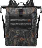 Xtreme Sight Line ~ AQUA RT ~ Large Water-Proof Faraday Backpack for Laptops, Tablets, and Mid-Size Electronics ~ Tracking/Hacking Defense ~ Backwoods Camo