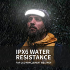 Rechargeable Headlamp PRO,5000mAh 1500 Lumen Super Bright 230°Beam LED Head Lamp,Headlights for Forehead,3 Modes,IPX6 Headlamps for Adults Camping/Hiking/Hard Hat/Mechanic