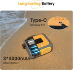 Zetta 138 SUP Pump 20PSI High Pressure Paddle Board Pump Quick Portable SUP Air Pump,Auto-Off &12V DC Car,6 Nozzles for for Inflatable Stand up Paddle Boards,Boats,Inflators