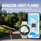 COROS PACE 3 GPS Sport Watch –Lightweight, Comfortable Running Watch, 17-Day Battery Life, Accurate GPS, Heart Rate Monitor, Navigation, Sleep Tracking, Training Plan, Run, Bike, and Ski-Chalk Nylon