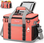 Maelstrom Collapsible Soft Cooler Bag, 24/30/60/75 Cans Beach Cooler, Ice Chest, Leakproof & Portable for Beach, Camping, Road Trips & Grocery Shopping