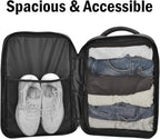Expandable Travel Backpack, Business Laptop Backpack,TSA-Flight Approved Backpack with USB Charging Port fit 17.3 Inch Laptop for Men Women