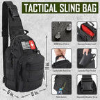 Survival Kit, 268 Pcs Emergency Survival Gear and Equipment Supplies with First Aid Kit, Camping Axe, Headlamp, Tent, Crossbody Bag for Camping Hiking, Hunting, Car, Gift for Christmas Men, Dads, Him