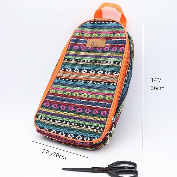 NatSumeBasics Camping Travel Cooking Utensils Organizer Travel Bag Portable Pouch for BBQ Camp Cookware Kitchen Kit