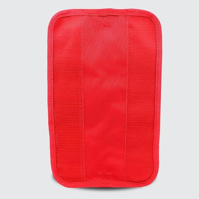 MediTac Large Hawk Type Tactical Trauma Bag - Hook and Loop Fastener Backpack, MOLLE Rucksack Pack - Red