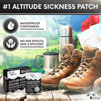 Altitude Sickness Prevention Patches | Supports Rapid Acclimation, Boosts Oxygen Intake, Fights Symptoms | Pack of 50