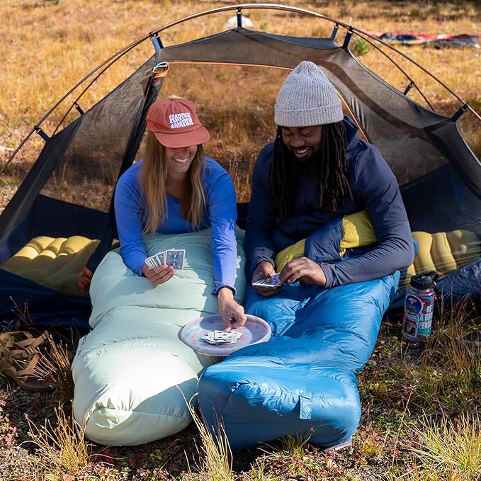 Kelty Cosmic 20 Down Mummy Sleeping Bag for Backpacking, Campers, 550 Fill Power, Recycled Fabrics with PFAS-Free DWR, Designed in Sunny Colorado,