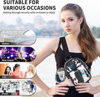 Waterproof Clear Bag for Stadium Events, Women's Crossbody Clear Sling Bag with Coin Wallet, Shoulder Bag for Daily Use