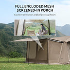 Naturehike Village Instant Tent, 4 Person 8 Person Camping Tent with Full Rainfly, Waterproof Large Cabin Tents for Car Camping