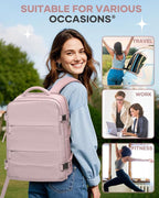 coofay Travel Backpack For Women Men Airline Approved Carry On Backpack Flight Approved Waterproof Sports Backpack Casual Daypack Small Hiking Backpacks