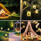 kyoryuger Dachshund Dog Solar Lanterns, Gifts for Women/Men, Weiner Dog Mom Gifts, Unique Birthday Gifts for Dachshund Lover, Garden Decoration Outside for Yard, Patio,Backyard,Porch