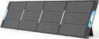 220W Portable Solar Panel for Power Station, 23.5% High Efficiency ETFE Foldable Solar Panels Charger, Fast Installation with Kickstands, IP67 Waterproof for RV, Outdoor Camping, Off Grid Blackouts