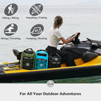 STOVER 5/10/25/30/40/55L Waterproof Backpack- Floating Dry Bag for Kayaking, Travel, Beach, Hiking, & Camping, Men/Women