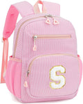 Mini Toddler Backpack for Girls 2-4, Cute Personalized Preschool Kindergarten Backpack for Kids Birthday Gifts (Pink S)