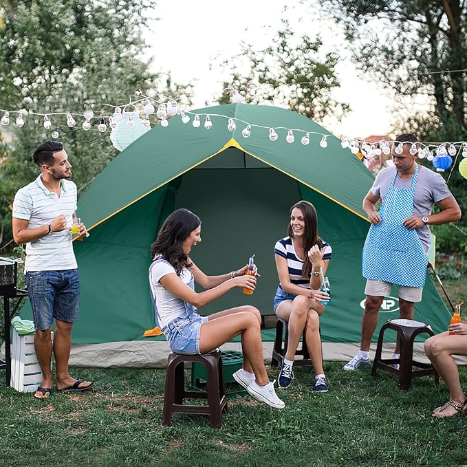 unp Camping Tent 2/3/4/6 Person Dome Tent, Easy to Set Up for Camping, Lightweight Camping Tent, Portable Camping Tent for Outdoor and Backpacking Beaches