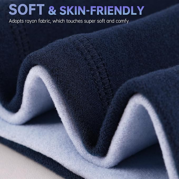 Winter Neck Gaiter Warmer, Soft Fleece Face Mask Scarf for Cold Weather Skiing Cycling Outdoor Sports