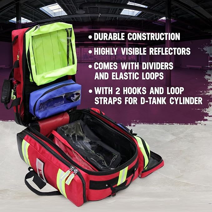 Kemp USA Premium Ultimate EMS Backpack