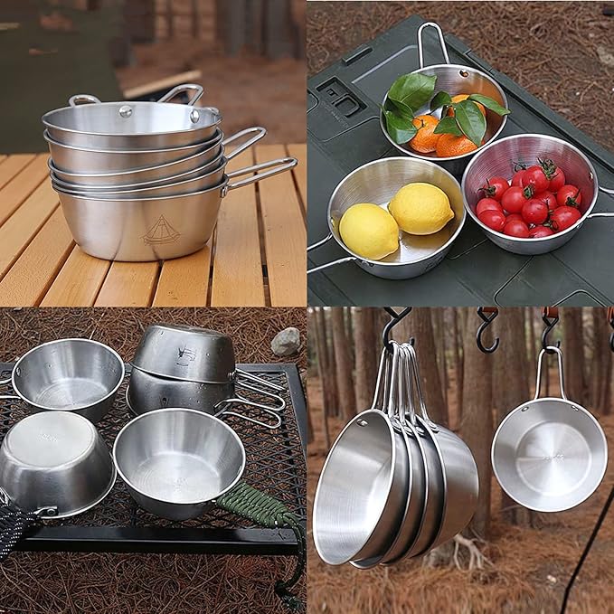 4pcs Camping Sierra Cup