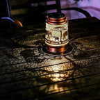 Elephant Solar Lanterns Outdoor Waterproof Hanging Solar Lights Elephant Gifts for Women Men Metal Decorative LED Lanterns for Yard, Patio, Lawn, Tabletop, Pathway, Landscape, Garden Decor