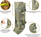 QOGIR Snake Gaiters 3 Pack: Durable Snake Guards for Hunting, Snake Gaiter Leggings for Men & Women, Snake Bite Protection for Lower Legs, Snake Proof Gaiters