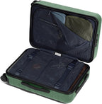Away Carry-On Luggage, Lightweight Hardside Suitcase with Spinner Wheels, 22 Inch Airline Approved, TSA Lock, Sea Green