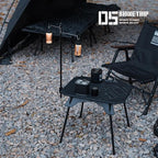 Folding Camp Table, 2 in1 Adjustable Height(16 inch/4 inch) Foldable Camping Desk, Outdoor Camping Table Picnic Table for Cooking, Beach, Hiking, Travel, Fishing, BBQ