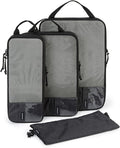 BAGSMART 6 Set /4 Set/2 Set Compression Packing Cubes for Travel, Lightweight Luggage Organizer Bags, Durable Space Saver Bags Travel Essentials