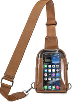 INICAT Sling Bag for Women Touchscreen Small Crossbody Cell Phone Purse Fanny Pack