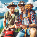 430 Piece First Aid Kit, Well-Organized Premium Waterproof Compact Trauma Medical Kits for Any Emergencies, Ideal for Home, Office, Car, Travel, Outdoor, Camping, Hiking, Boating (Red)