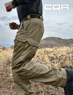 CQR Men's Tactical Pants, Water Resistant Ripstop Cargo Pants, Lightweight EDC Work Hiking Pants, Outdoor Apparel