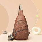 Sling Bag Crossbody Bags for Women Small Cross Body Bag Fanny Packs Chest Sling Purse for Daily Travel Leisure Sport