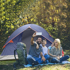 unp Camping Tent 2/3/4/6 Person Dome Tent, Easy to Set Up for Camping, Lightweight Camping Tent, Portable Camping Tent for Outdoor and Backpacking Beaches