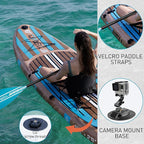 UPWELL 11’6”/11'2”/11'/10'8”/10'6”/10'2” Inflatable Stand Up Paddle Board with sup Accessories Including Backpack, Repairing Kits, Non-Slip Deck, Leash, 3 Fins, Paddle and Hand Pump