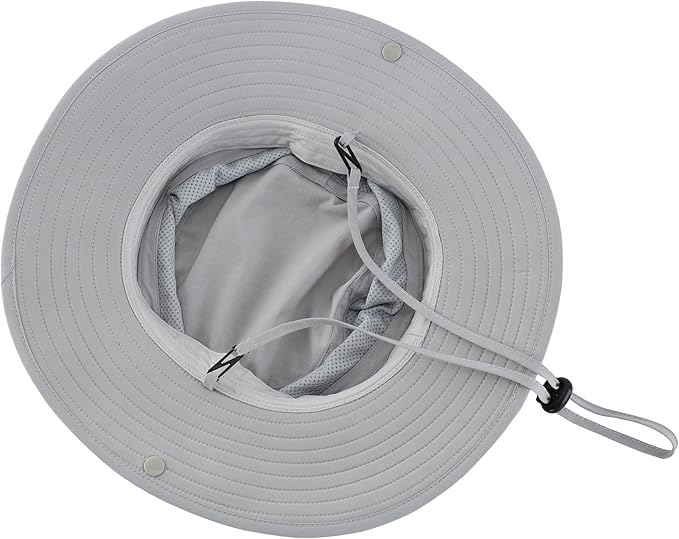 Connectyle Sun Hat for Men Women Outdoor UV Protection Safari Hat for Fishing Hiking Gardening Breathable Cowboy Hat UPF50