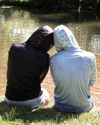 Permethrin Insect Repellent Mens Athletic Hoodies Long Sleeve Fishing Shirts SPF 50+ UV Sun Shirt Protection Rash Guard