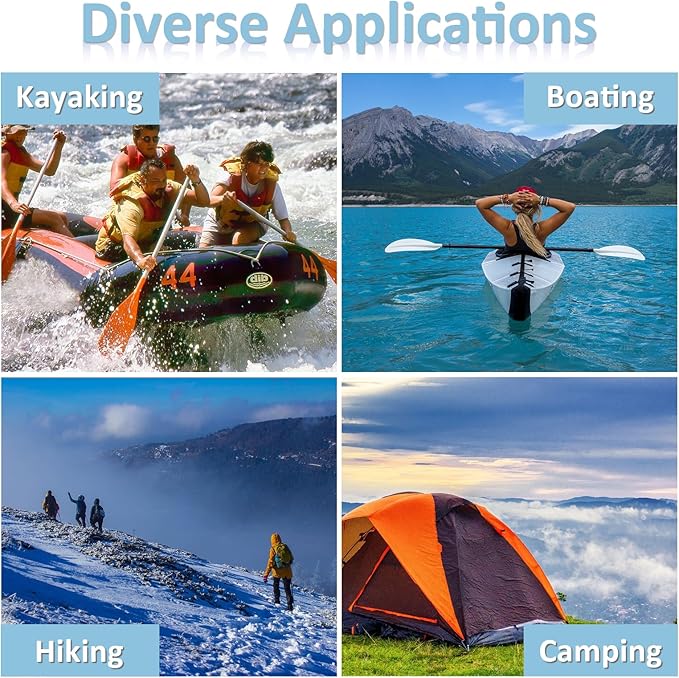 2-pack 30D Nylon Waterproof Dry Bag-Portable Storage Sack for Kayaking, Hiking and Rafting-Roll Top Closure-Float on Water(5L/20L,Red)