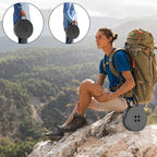 2025 Upgraded Taller 52cm Collapsible Stool with Cushion,Portable Seat,Telescoping Stools,Adujstable Camping Folding Chair for Adults,Maximum Loading 550Ib for Garden Travel Fishing BBQ