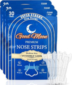 (90 Count) Premium Nasal Strips - Extra Strength - Invisible - for Sleep, Snoring Strips, Running, Gym, Travel, Allergies, Mouth Breathing, Sensitive Skin, Snore Strips Bulk (Small/Medium Size)