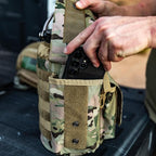 Iron Infidel Battle Bottle - One Gallon Insulated Water Bottle with Dual Carry Handles - 128 oz Tactical Stainless Steel Water Jug & Rugged Extra Large Sleeve With Storage (OCP Camo 128 Ounces)