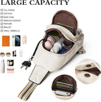 Sling Bag Crossbody Bags for Women Small Cross Body Bag Fanny Packs Chest Sling Purse for Daily Travel Leisure Sport